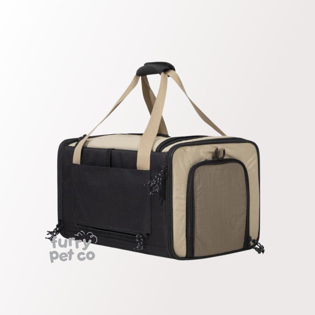 HiDREAM Airline Approved Breathable Travel Pet Carrier Bag with Adjustable Strap (up to 7kg)