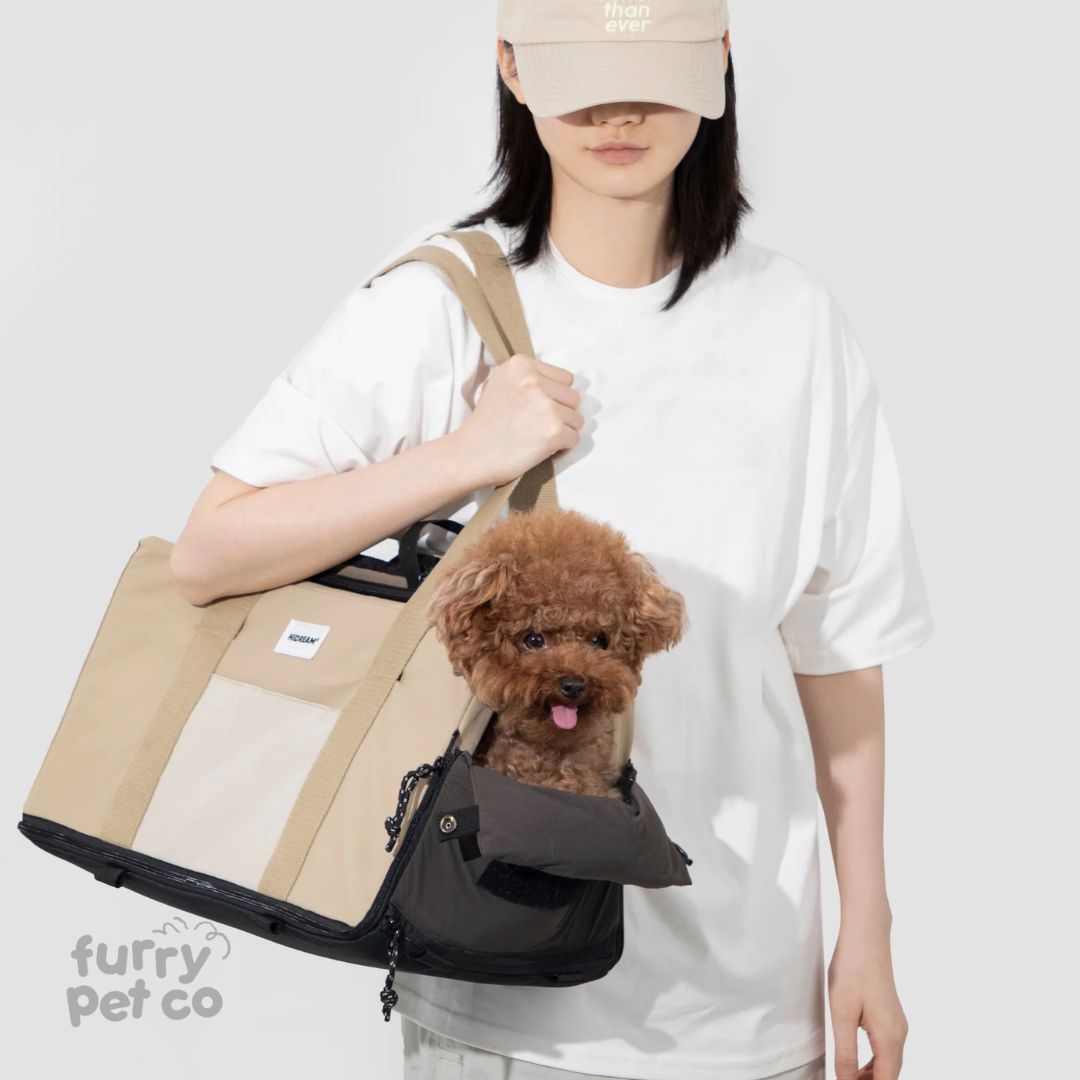 HiDREAM Multi Use Pet Carrier Bag and Car Armrest for Cats and Dogs (up to 7kg)