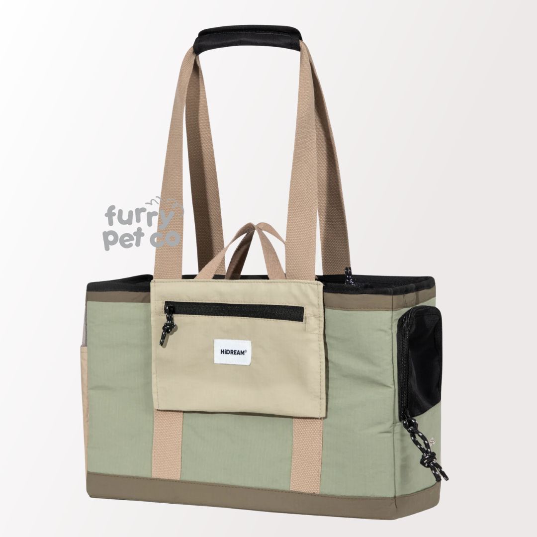 HiDREAM Breathable Pet Carrier Travel Bag for Dogs and Cats (up to 5kg)