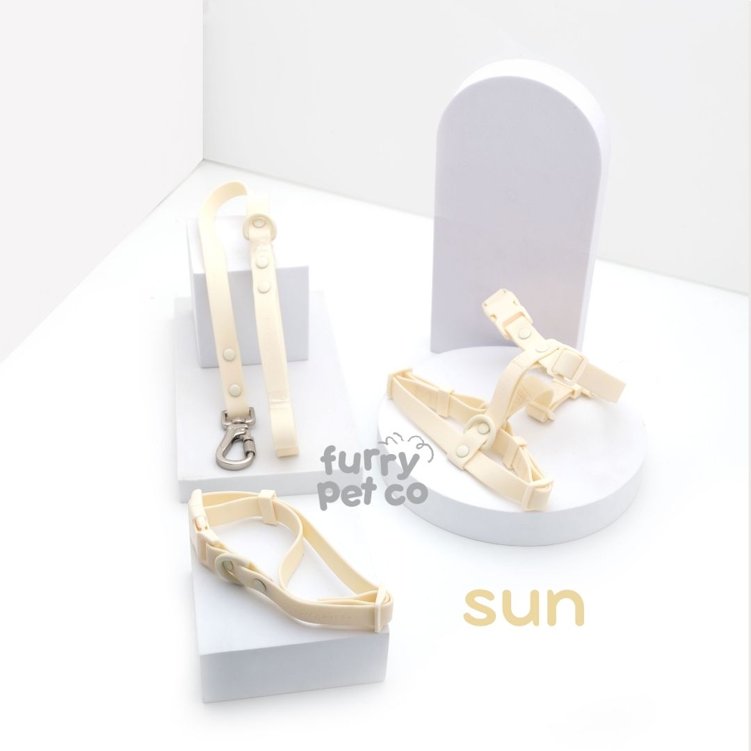 Furry Pet Co Lightweight Pastel Waterproof Signature Walking Set