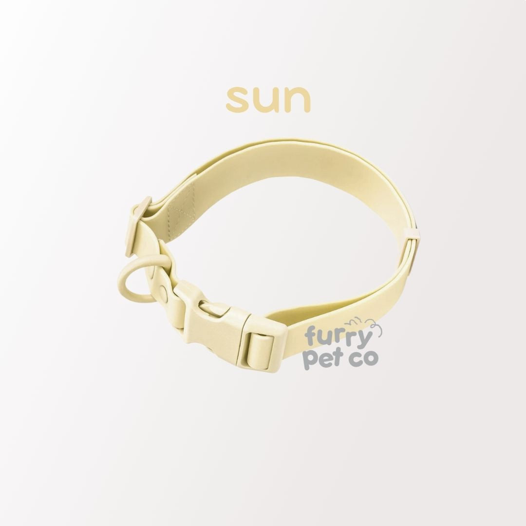 Furry Pet Co Lightweight Pastel Waterproof Collar