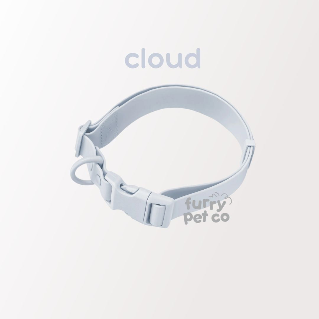 Furry Pet Co Lightweight Pastel Waterproof Collar