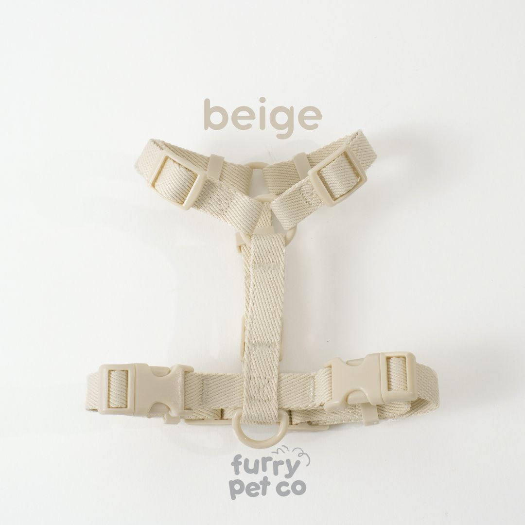 Furry Pet Co Woven Harness & Handsfree Leash Set