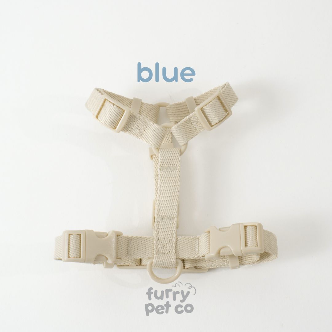 Furry Pet Co Woven Harness & Handsfree Leash Set
