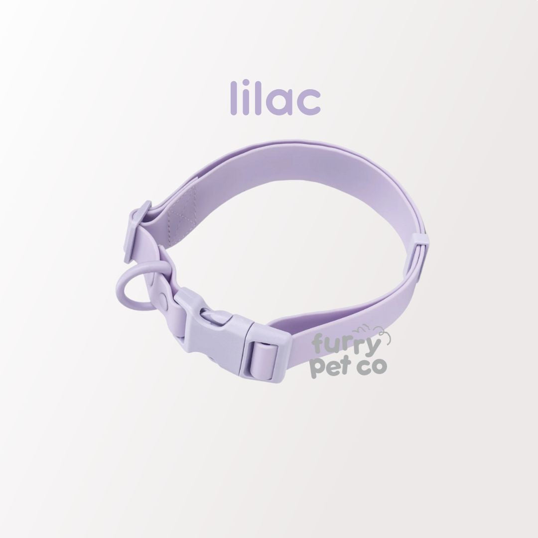 Furry Pet Co Lightweight Pastel Waterproof Collar