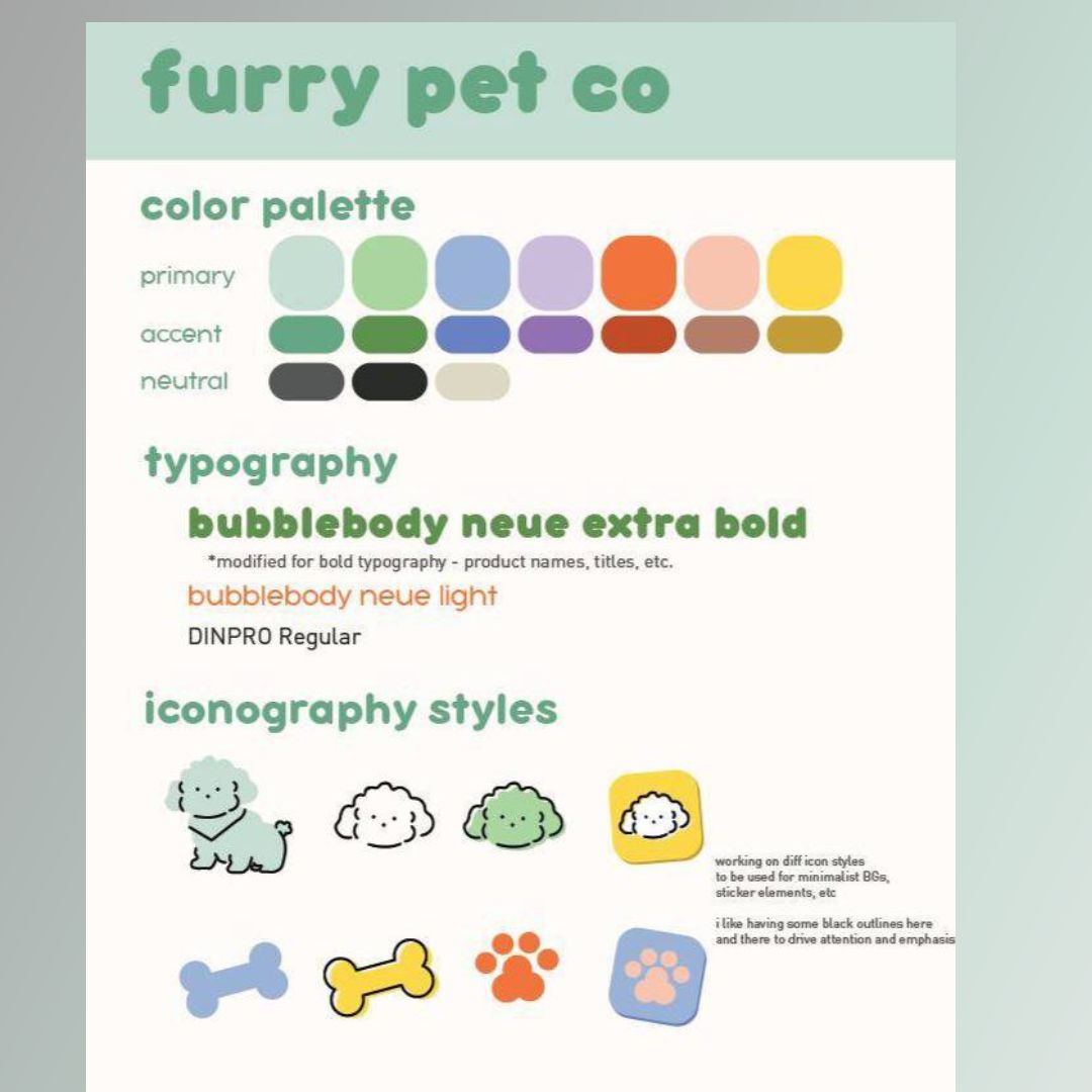 Furry Pet Co Lightweight Pastel Waterproof Leashes