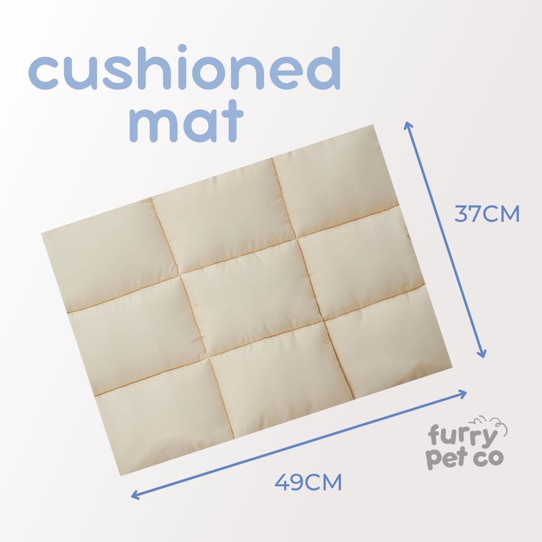 Furry Pet Co Onecute Korean Style Beige Dog Cat Travel Carrier Bag