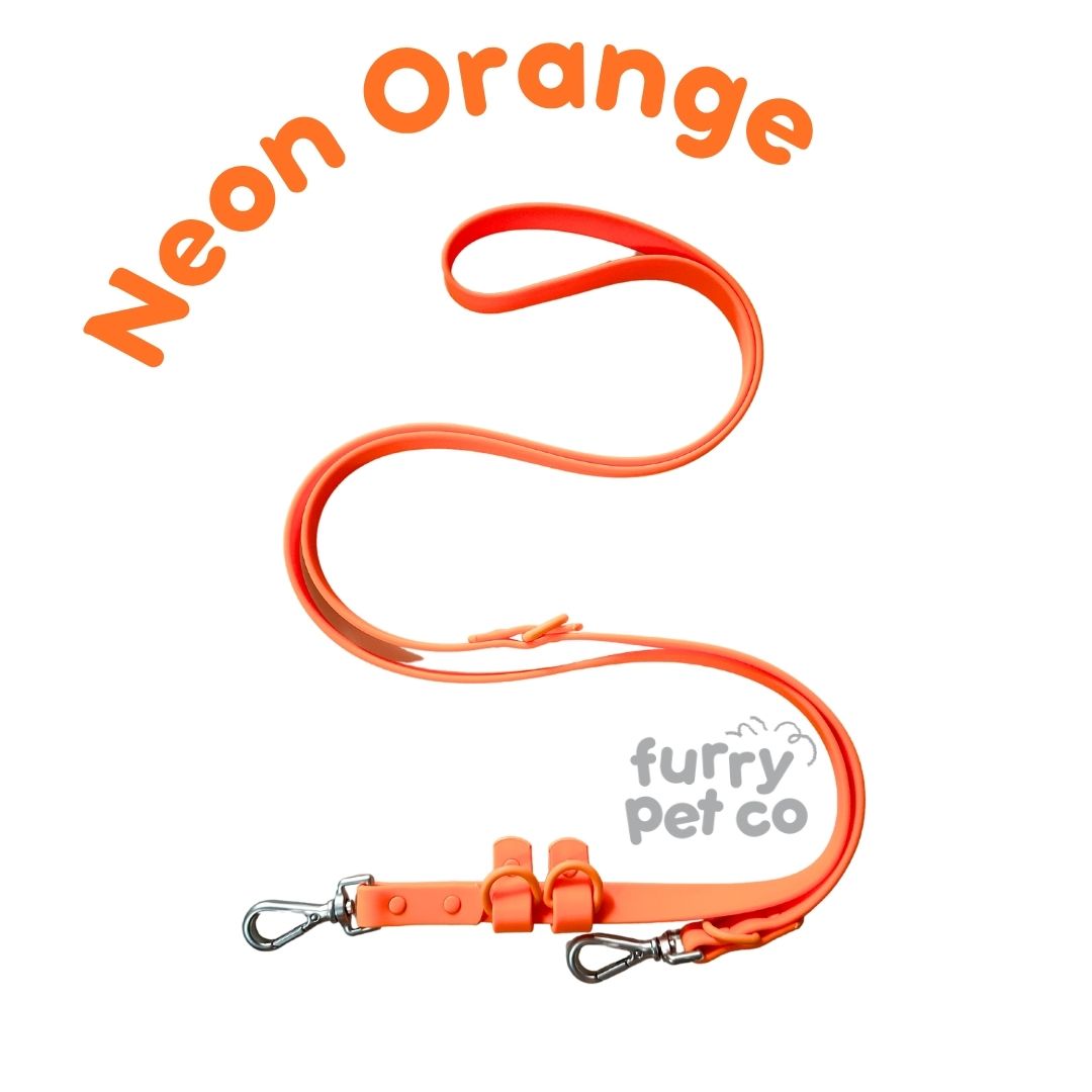 Furry Pet Co Double Hook Multi-Use Waterproof Leash