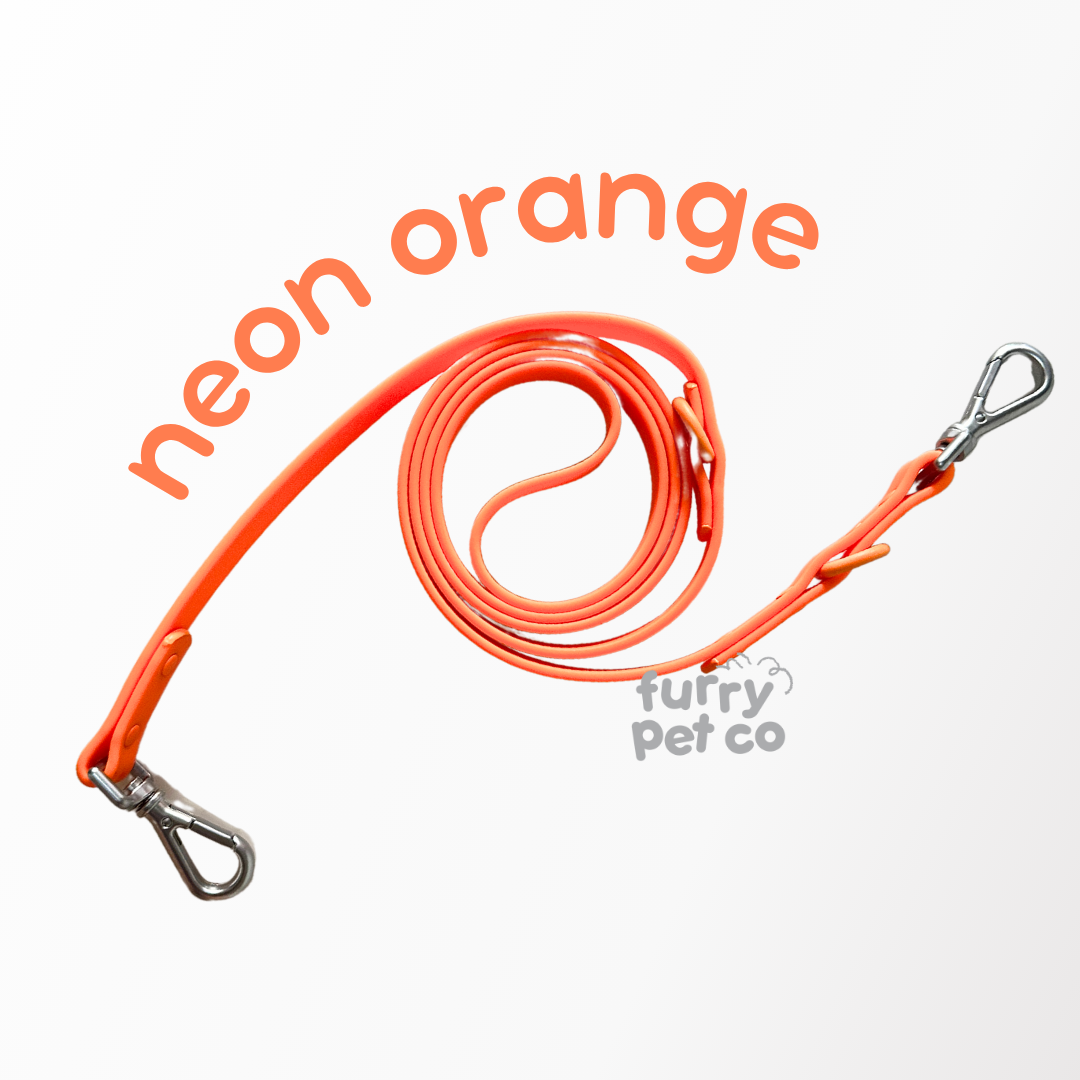 Furry Pet Co Double Hook Waterproof Leash
