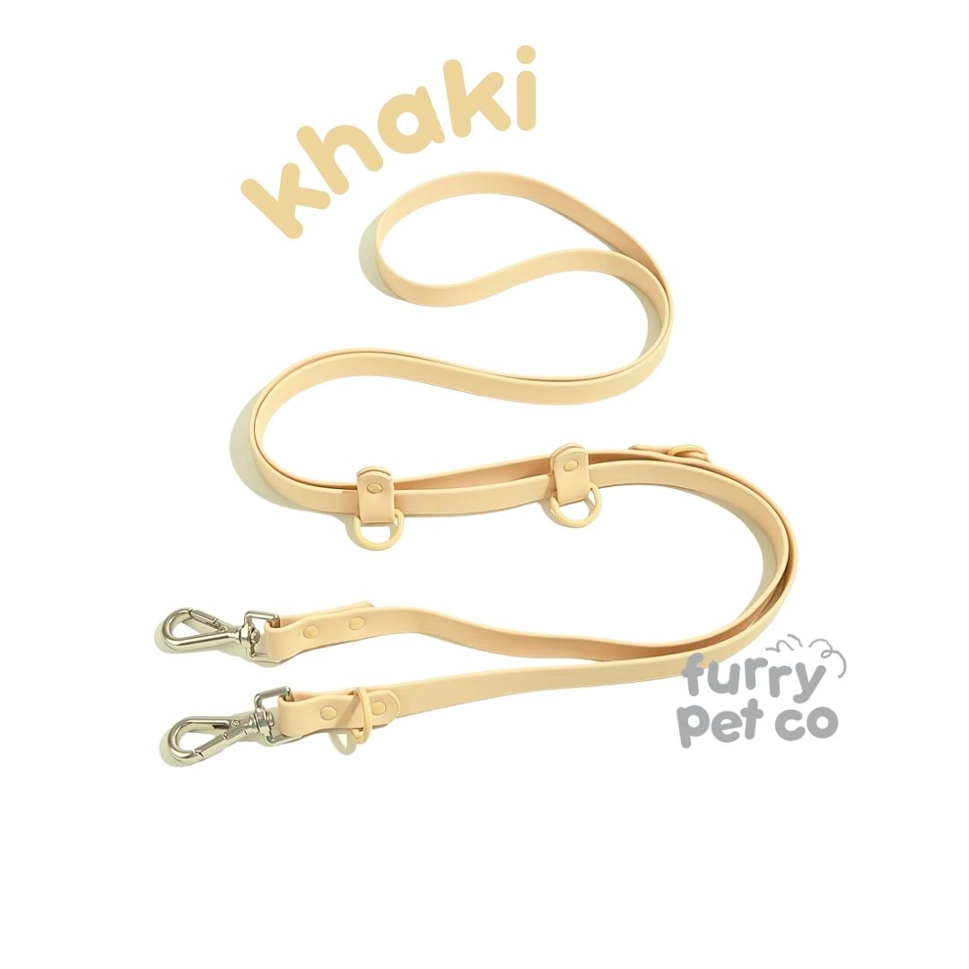 Furry Pet Co Double Hook Multi-Use Waterproof Leash