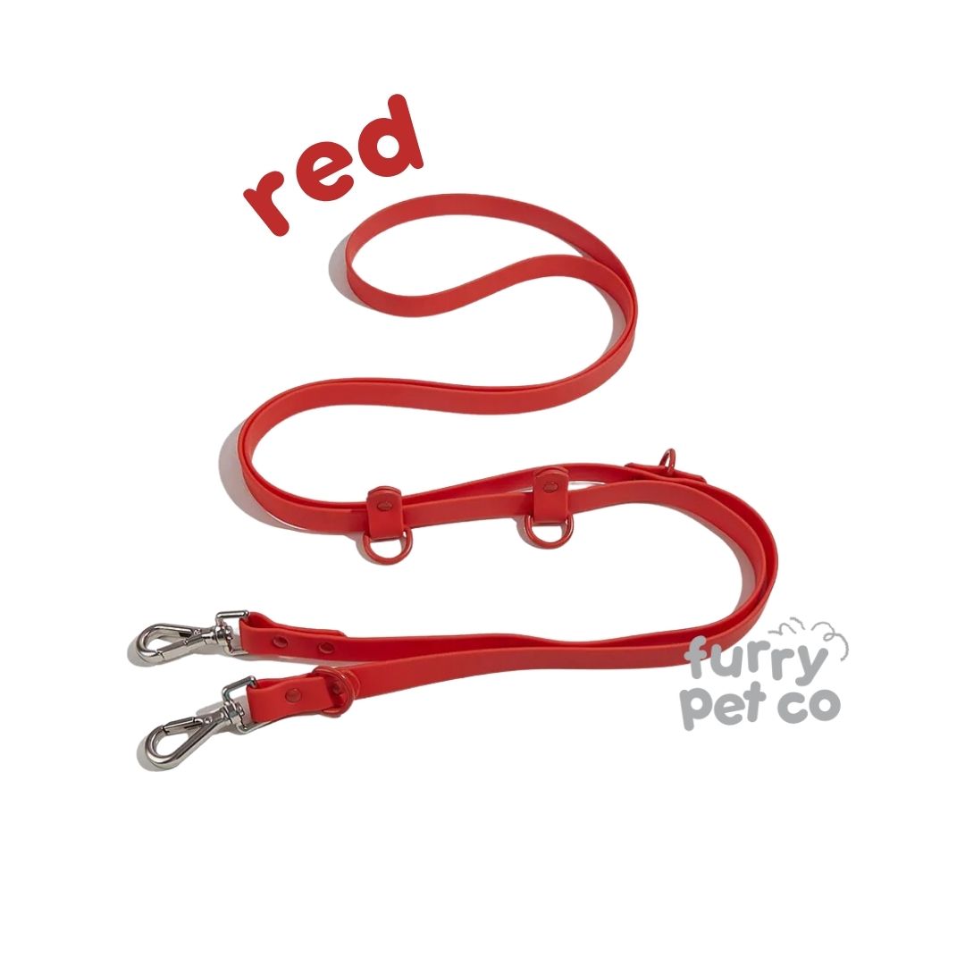 Furry Pet Co Double Hook Multi-Use Waterproof Leash