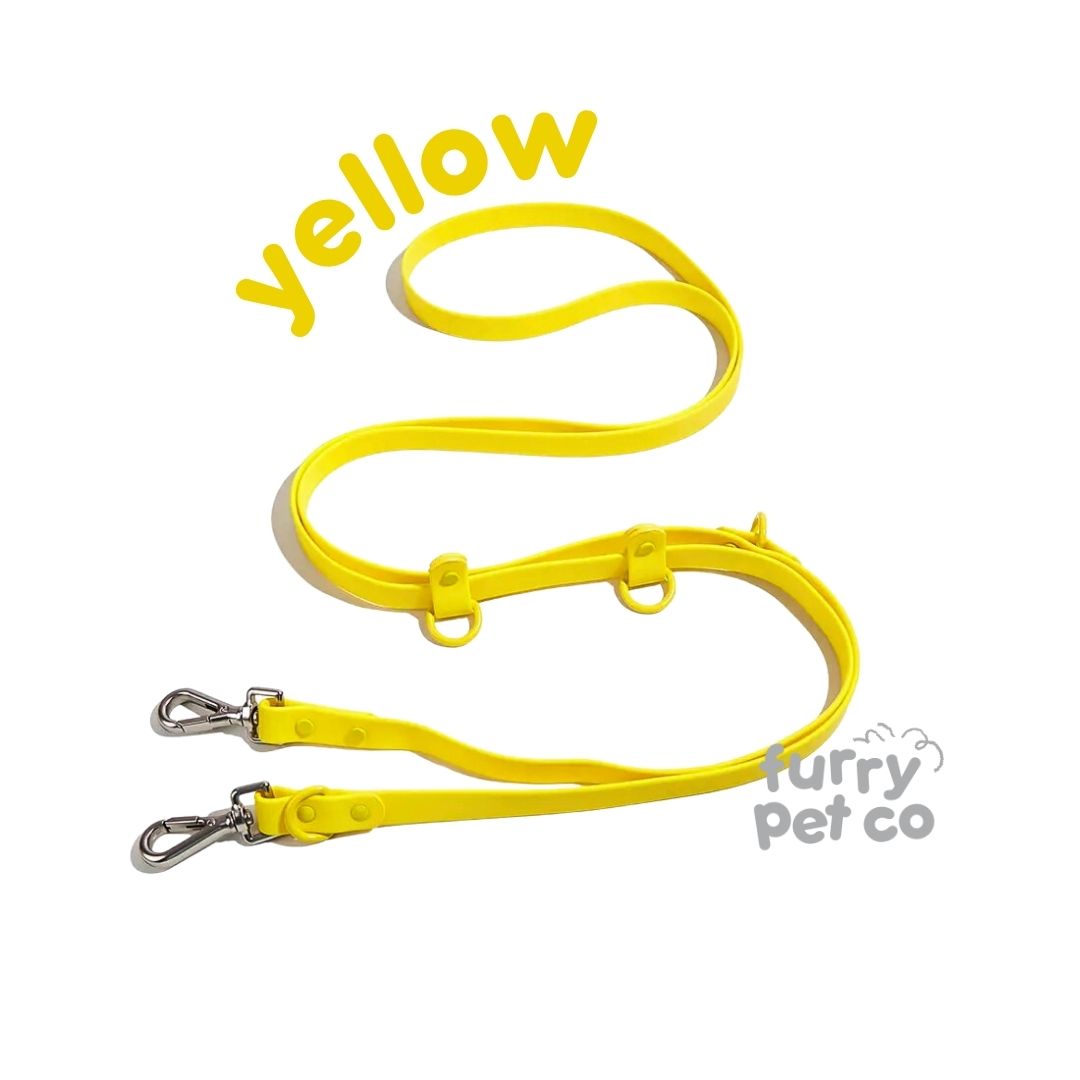 Furry Pet Co Double Hook Multi-Use Waterproof Leash