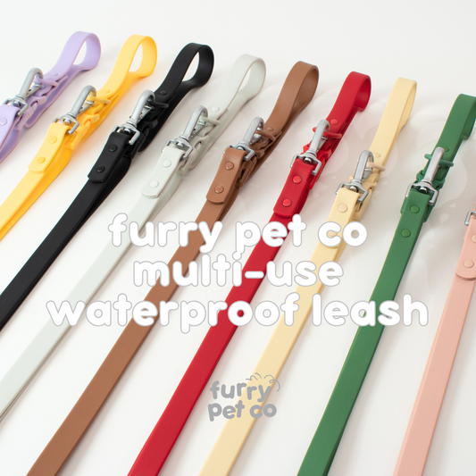 Furry Pet Co Multi Use Waterproof PVC Leash