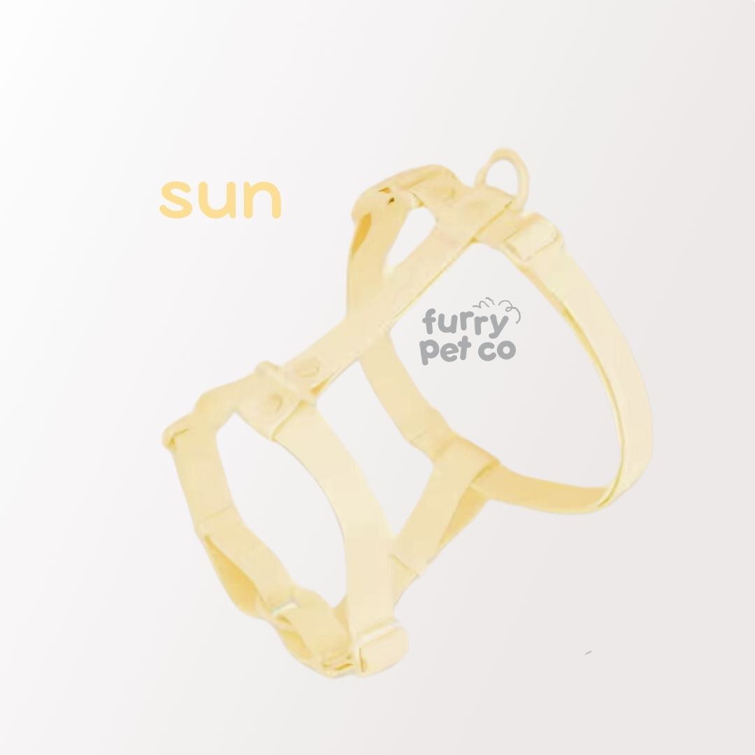 Furry Pet Co Lightweight Pastel Waterproof Harness