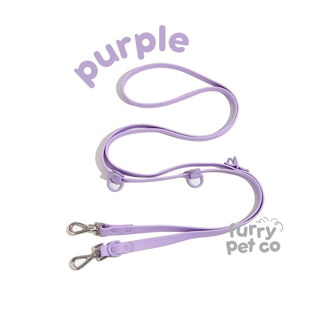 Furry Pet Co Double Hook Multi-Use Waterproof Leash