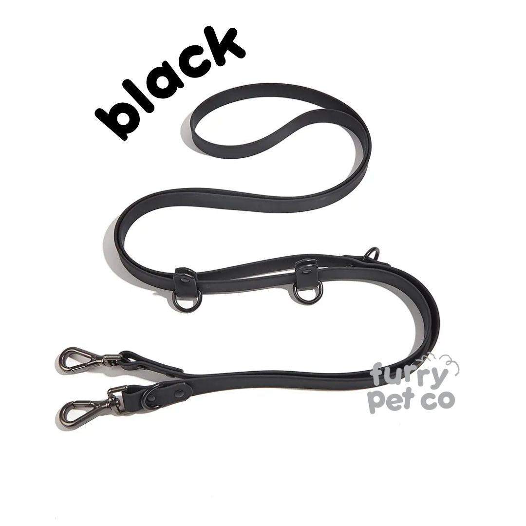 Furry Pet Co Double Hook Multi-Use Waterproof Leash