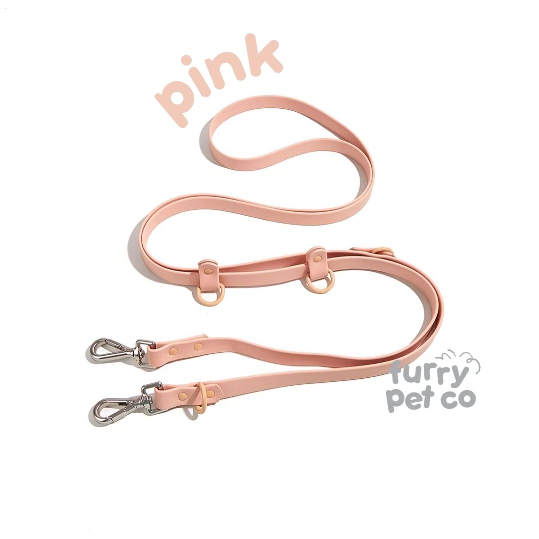 Furry Pet Co Double Hook Multi-Use Waterproof Leash